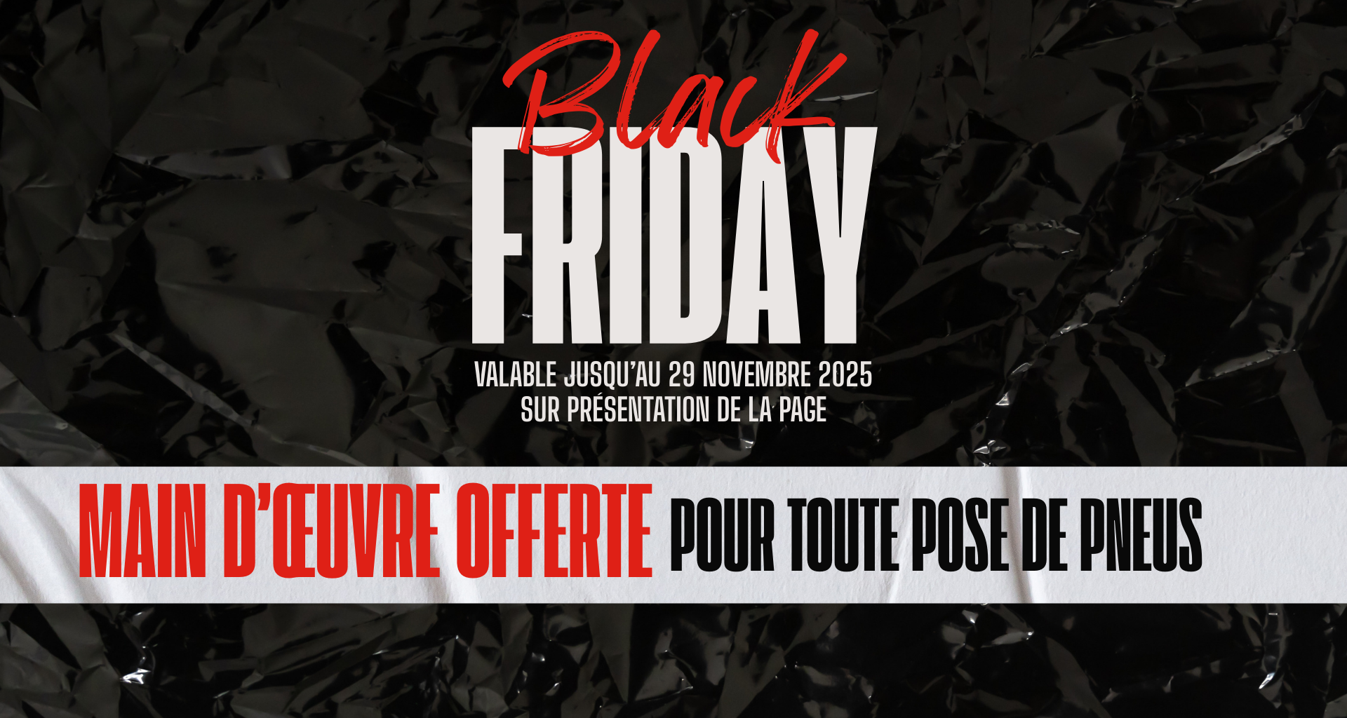 Black Friday atelier